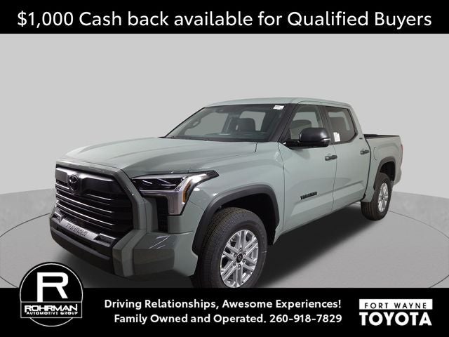 2026 Toyota Tundra SR5 in Lunar Rock — front three-quarter view