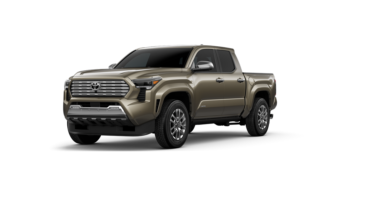 2026 Toyota Tacoma Limited in Bronze Oxide — front three-quarter view
