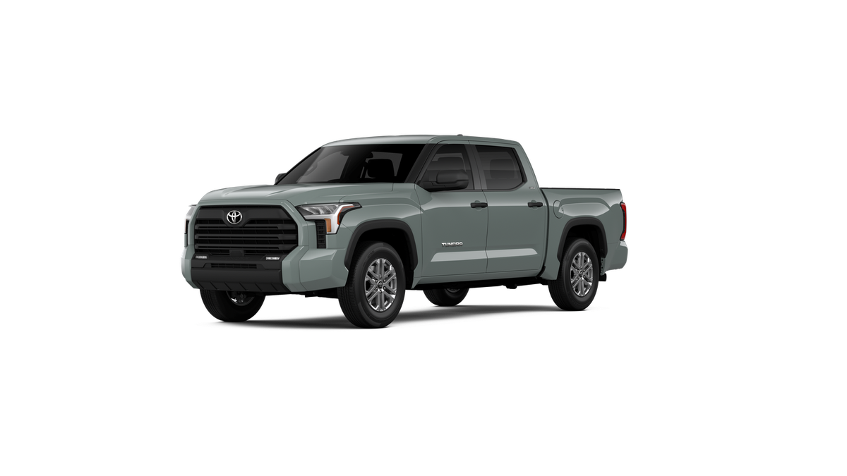 2026 Toyota Tundra SR5 in Lunar Rock — front three-quarter view