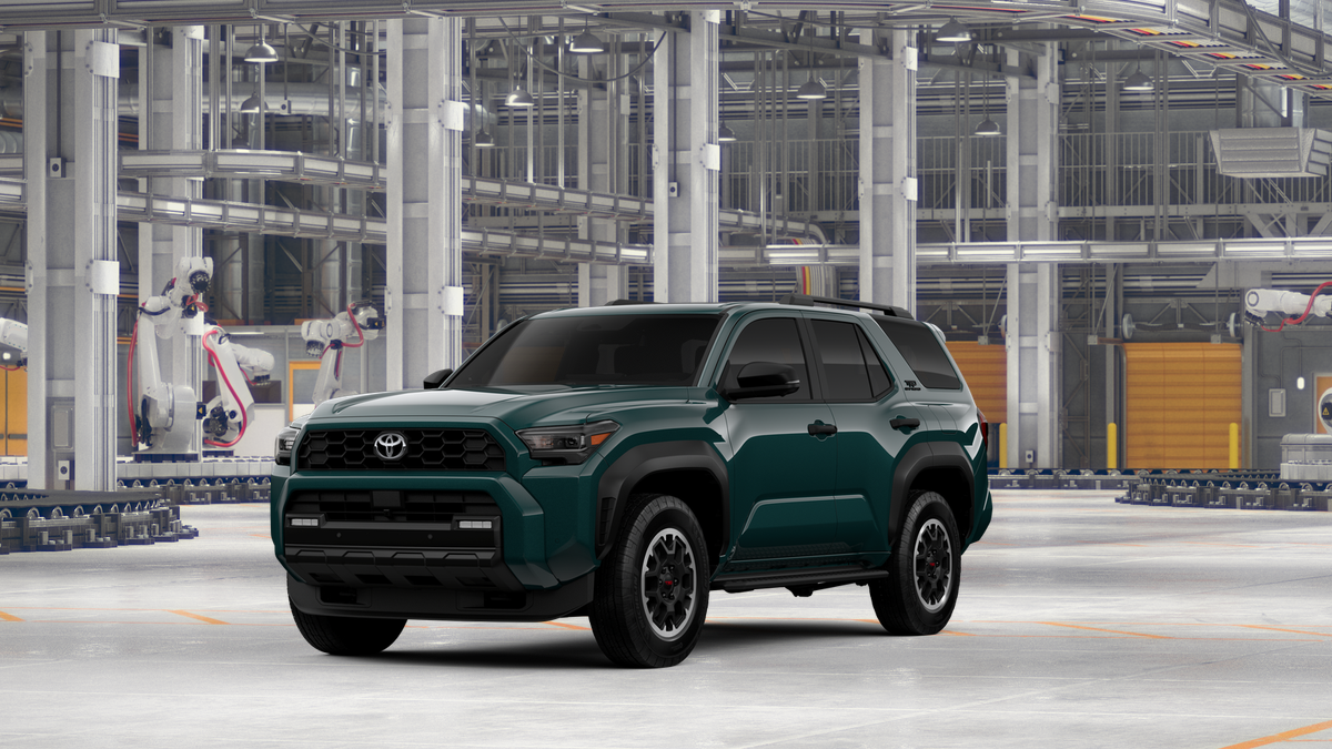 2026 Toyota 4Runner TRD Off-Road Premium in Everest — front three-quarter view