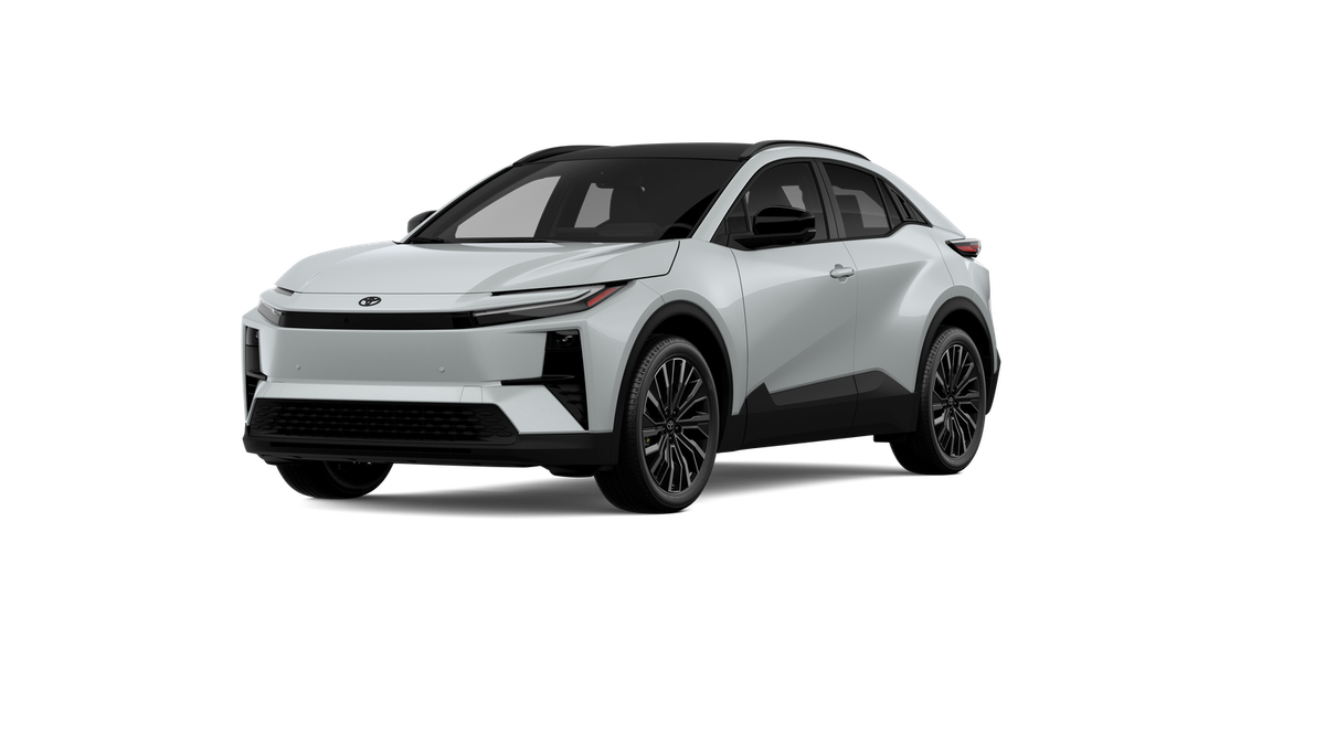 2026 Toyota C-HR XSE in Wind Chill Pearl — front three-quarter view