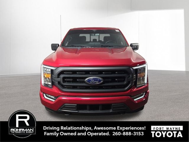 2022 Ford F-150 — rear three-quarter view