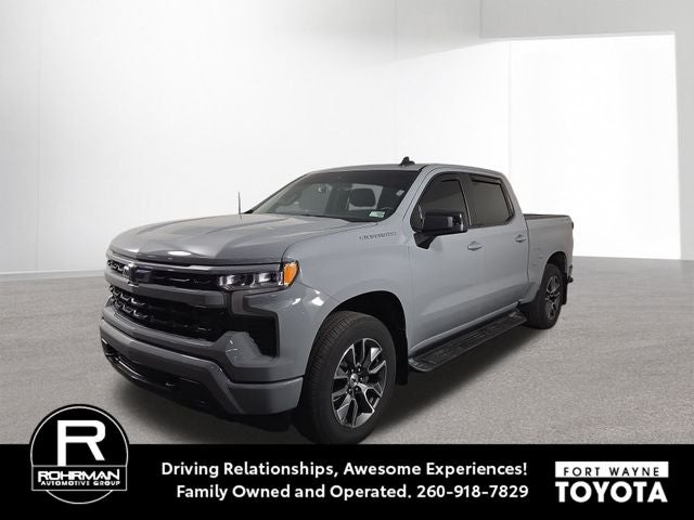 2024 Chevrolet Silverado 1500 RST in Slate Gray Metallic — front three-quarter view