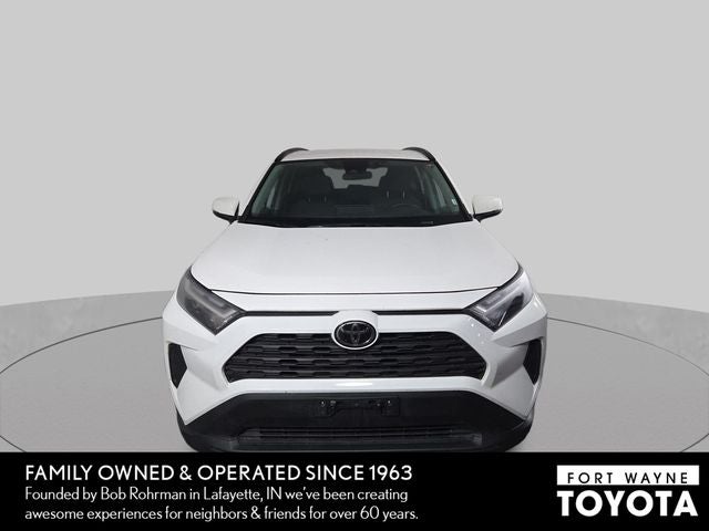 2025 Toyota RAV4 — rear three-quarter view
