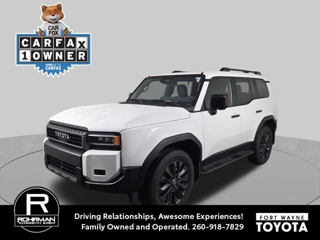 2026 Toyota Land Cruiser Base in Ice — front three-quarter view